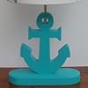 Custom Handmade Anchor Lamp-color: Aqua 31XK Ar8I9L. SS100