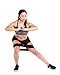World of Fit Black Hip Resistance Band - Non-Slip Elastic Bands for Exercise - Workout Bands for Butt and Legs - Exercise Bands for Women/Men - Booty Bands Workout Equipment (L)