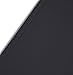 Onlyyou Window Grommet Thermal Blackout Curtain Drape for Boys Bedroom, 1 Panel, 52 x 84 Inch, Black