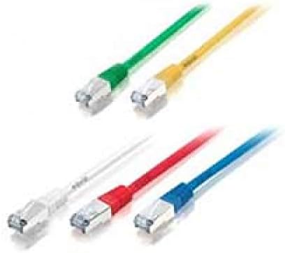 Equip patch cable S/FTP/CAT6 A/PIMF/15 m White - Image 3