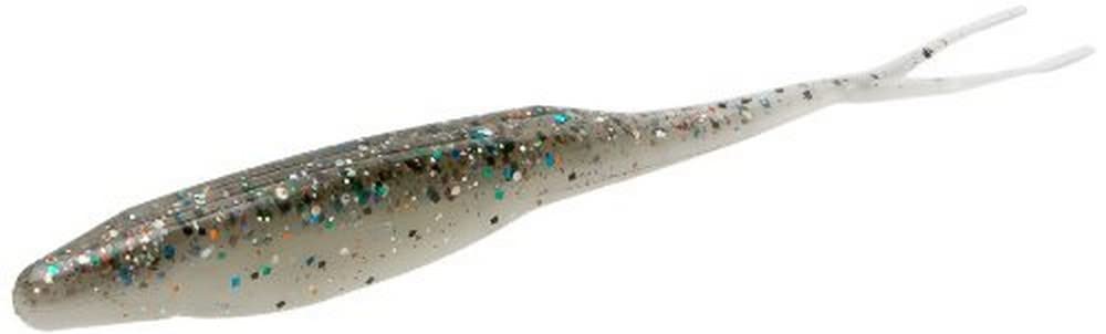 Zoom Bait Salty Super Fluke Bait-Pack of 10 (Bait Fish, 5-Inch), One Size (023-224)