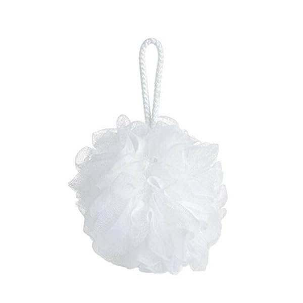 Loofahs Bath Shower Scrub Exfoliating Body Brush Pouf Scrubber Sponge Ball Mesh Bath loofah