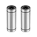 uxcell LM12UU Extra Long Linear Ball Bearings, 12mm Bore Dia, 21mm OD, 57mm Length (Pack of 2)