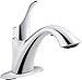KOHLER K-22035-CP Simplice Laundry Sink Faucet, Single Handle, Pull Down Faucet, 2-Function Spray Head, 3-Hole Install, Utility Sink Faucet in Polished Chome