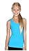 Sugarlips Kid's Ribbed Seamless Tank Top, Neon Blue