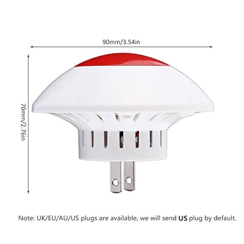 KERUI 2PCS Wireless Strobe Siren Suitable for KERUI G15 G19 8218G Home Security System