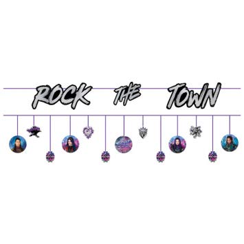 Descendants 3 Birthday Party Supplies Pack for 16 With Plates, Napkins, Cups, Tablecover, Balloons, Banner, and Pin - Thumbnail 5