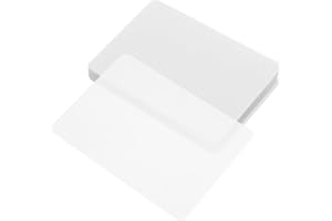 HOMOBABE 100 Pieces 3-inch Thermal Laminating Sheets 95x66mm PVC Laminating Film Pouches for Photo