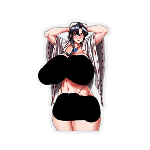 MA DING Hentai Stickers Anime Stickers For Adults Anime Girl Sticker Pack 60 Pvc Waterproof Stickers 1 5 2 8 Inch For Laptops Phones Luggage Water Bottles More - Foto 9