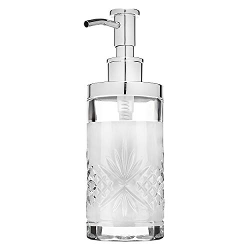 Godinger Lotion and Soap Dispenser Pump Bathroom Vanity - Dublin Crystal  Collection | Pricepulse