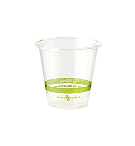 World Centric's Compostable 3 Ounce Corn PLA Cold Cup (Package of 500) (Best World Cup Packages)