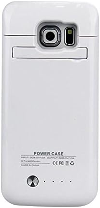 Wendapai Samsung Galaxy S6 Edge G9250 4200mAh Case Battery Protective Portable Charging Case external Charger Thin and Slim Hard PC + TPU Carry Case Non Slip ccover compatible with Samsung
