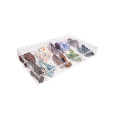 Under Bed Shoe Storage - Clear by Richards Homewares