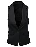 J.TOMSON Womens Basic Dressy Vest