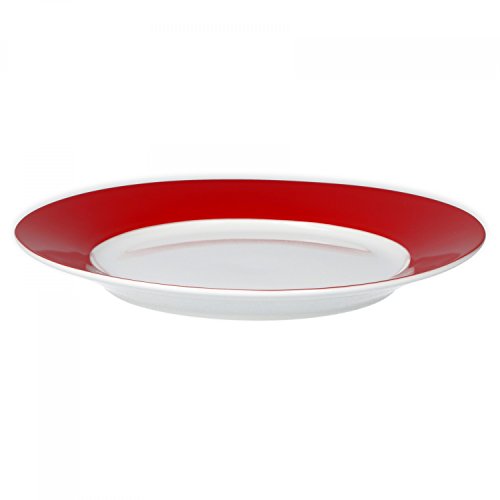 Van Well Vario hochwertiges Porzellan Geschirrset für 6 Personen für Gastro Hotel Privat I zweifarbiges Speiseservice… – Bild 5