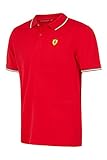 Scuderia Ferrari Formula 1 Men's 2017 Red Tricolor Polo F1
