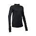 Under Armour Girls' ColdGear Mock, Black/Black, Youth Medium