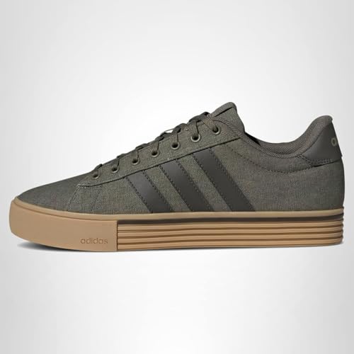 ADIDAS UNISEX-ADULT DAILY 4.0, OLIVE STRATA/SHADOW OLIVE/GUM, 4