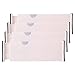 4 Drawer Organizer and Dividers, Organize Silverware and Utensils in Home Kitchen, Divider for Clothes in Bedroom Dresser, Designed to Not Snag Underwear and Bra Fabrics, Bathroom Storage Organizers