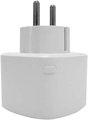 Enchufe Wi Fi Inteligente Denver SHP 100 Compatible con Google HomeAmazon AlexaTuya Medidor de Potencia Temporizador Potencia 230V