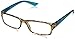 Peepers Mocha Almond Chip Rectangular Reading Glasses