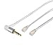 MOKOSE Replacement Upgrade Aux balanced Cable Silver Plated Audio Wire For Sennheiser IE8 IE80 IE8i Earphone Headset