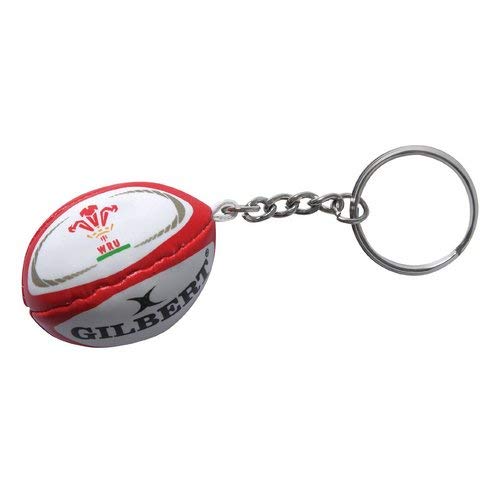 GILBERT wales rugby ball key ring