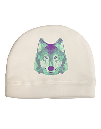 TooLoud Geometric Wolf Head Child Fleece Beanie Cap Hat
