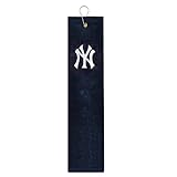 New York Yankees Embroidered Tri-Fold Golf Towel