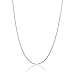 Bling For Your Buck Sterling Silver Chain Necklace for Women and Men | Thin Italian Box Chain 0.7mm 925 Silver Necklace Chain | Choose Length 14 inch - 40 inch | 16 inch Size
