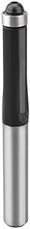 SUNNYGO 1/4" Diameter 1/4" Shank 2 Flute Flush Bearing Trim Router Bits High Hardness (1/4" Diameter 1/4" Shank)