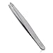 Slant Tweezers Precision for Eyebrows & Facial Hair Removal Professional Grade Stainless Steel Slant Tip Tweezers, Anti-fingerprint & Anti-stains, opove Y1 Space Gray