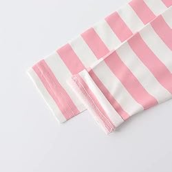 Noomelfish Girls Striped Leggings Soft Full Length
