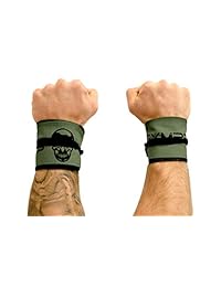 Gymreapers - Muñequeras de fuerza para entrenamiento cruzado, levantamiento olímpico, entrenamiento de fuerza, entrenamientos WOD - Muñequera fuerte para hombres y mujeres - Se adapta a todos los tamaños de muñeca   Hombres y mujeres