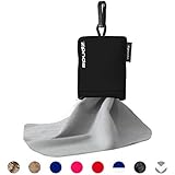 SPUDZ Classic | Microfiber Cloth Screen Cleaner and Lens Cleaner | Black | 10 x 10 Inches