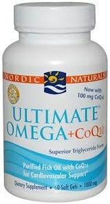 Ultimate Omega + CoQ10, 1000 mg, 60 Soft Gels