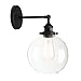 Permo Wall Sconce Vintage Industrial 1-Light Rustic Wall Mount Light Fixture with 7.9