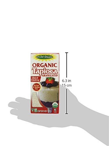 Let's Do...Organic Organic Tapioca Granules, 6-Ounce Boxes (Pack of 3) - Thumbnail 5