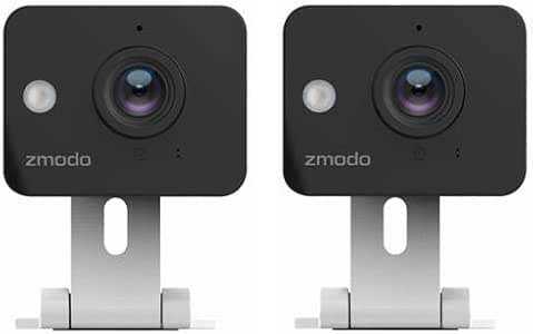 Amazon.com: Zmodo Camera ZM-SH75D001-WA-2 Mini WiFi Camera ...