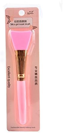 Silicone Hairless Facial Mask Brush Makeup Applicator Brush Mask Mud Brush Tools Mask Applicator Makeup Cosmetic Brush for Facial Eye Mask DIY Needs