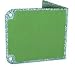 Acrimet Premium Metal Bookends Metallic Finishing (Heavy Duty) (Green Platinum) (1 Pair)