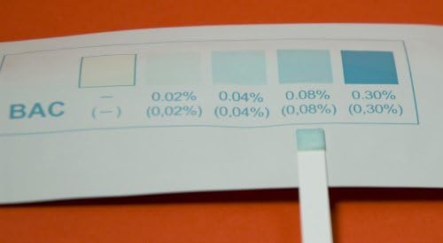 BAC ✓ FDA Cleared Alcohol Tester - 10 tests