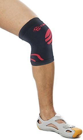 Camari Gear Sports Knee Compression Sleeve Support Brace (Single) - for Joint Pain, Arthritis, Injury Recovery, Meniscus Tear, ACL, MCL, Tendonitis, Running, Squats, Weightlifting, Cycling, Basketball