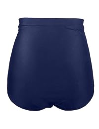 Bañador para dama, estilo retro, de talle alto, estilo vintage