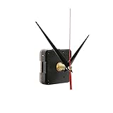 LUTANI Clock Mechanism Bonus Hands Clock Movement By 1/2” Maximum Dial Thickness, 15/16