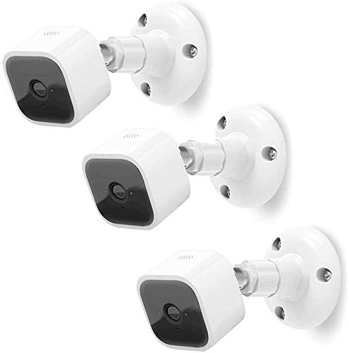 HOLACA Wall Mount Compatible with New Blink Camera (Outdoor 4/3), Blink Indoor/Outdoor/Mini/Mini2/XT/XT2 (Camera NOT Included), White | 3PCS Wall Mount
