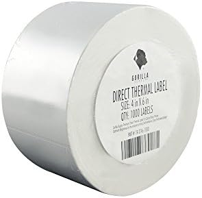 1000 Direct Thermal Label 4" x 6" Perforated Shipping Labels For Zebra ZT200 ZT400 ZT410 105SL Datamax