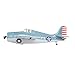 ParkZone F4F Wildcat RC Airplane Park Flyer 1.0M BNF Basic with AS3X and Safe Select (Transmitter, Battery and Charger Not Included), Blue: PKZ1950