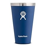 Hydro Flask 16 oz Stackable Double Wall Vacuum Insulated Stainless Steel True Pint Camping Cup, Cobalt (No Lid)