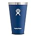 Hydro Flask 16 oz True Pint Cup for Beer or Cider - Stainless Steel & Vacuum Insulated - Stackable & Shatterproof - Cobalt primary